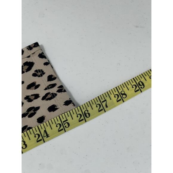 Chico's Women's Animal Print Leopard Ankle Pants Pull Knit Plus Size 0 (14/16) - Picture 9 of 10